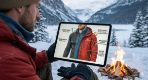 A technical drawing of a liquid fuel stove, the best budget winter camping gear for sub-zero temperatures in Northern Canada.